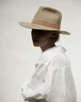 Ross Hat in Clay by Janessa Leoné