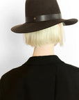 Ross Hat in Chocolate by Janessa Leoné