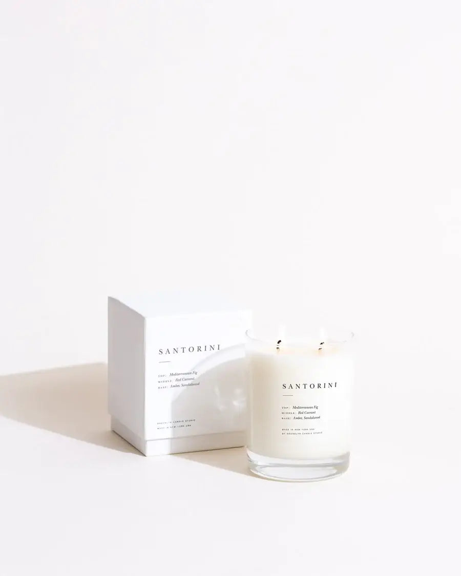 Santorini Classic 2-Wick Candle by Brooklyn Candle Studio