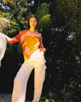 Cargo Pant in White by Catherine Gee - Haven