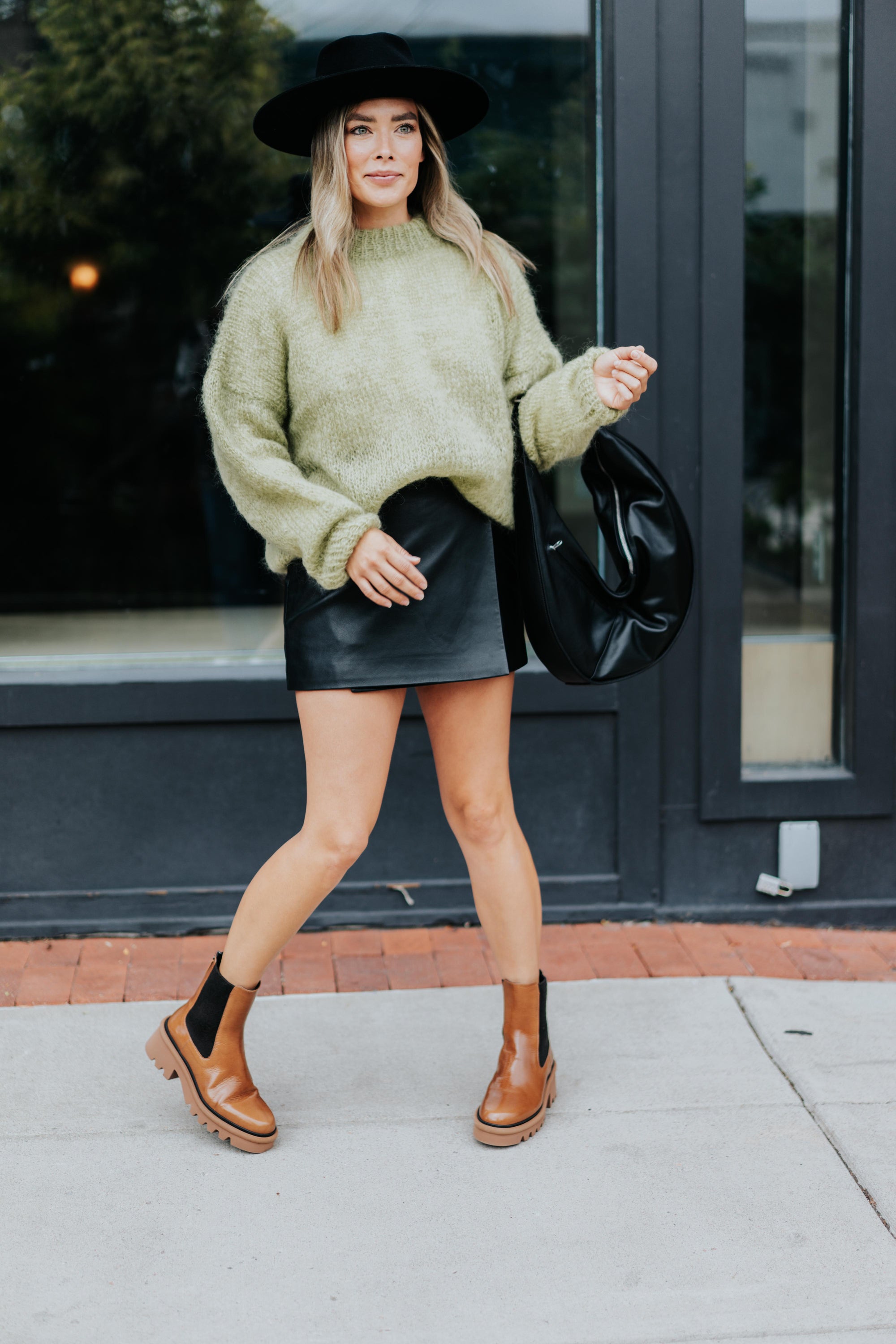 Bowe Bag in Black by Janessa Leone