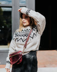 Rose Leather Mini Skort. by Ramy Brook