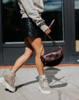 Inez Belt Bag in Zinfandel by Kempton & Co.