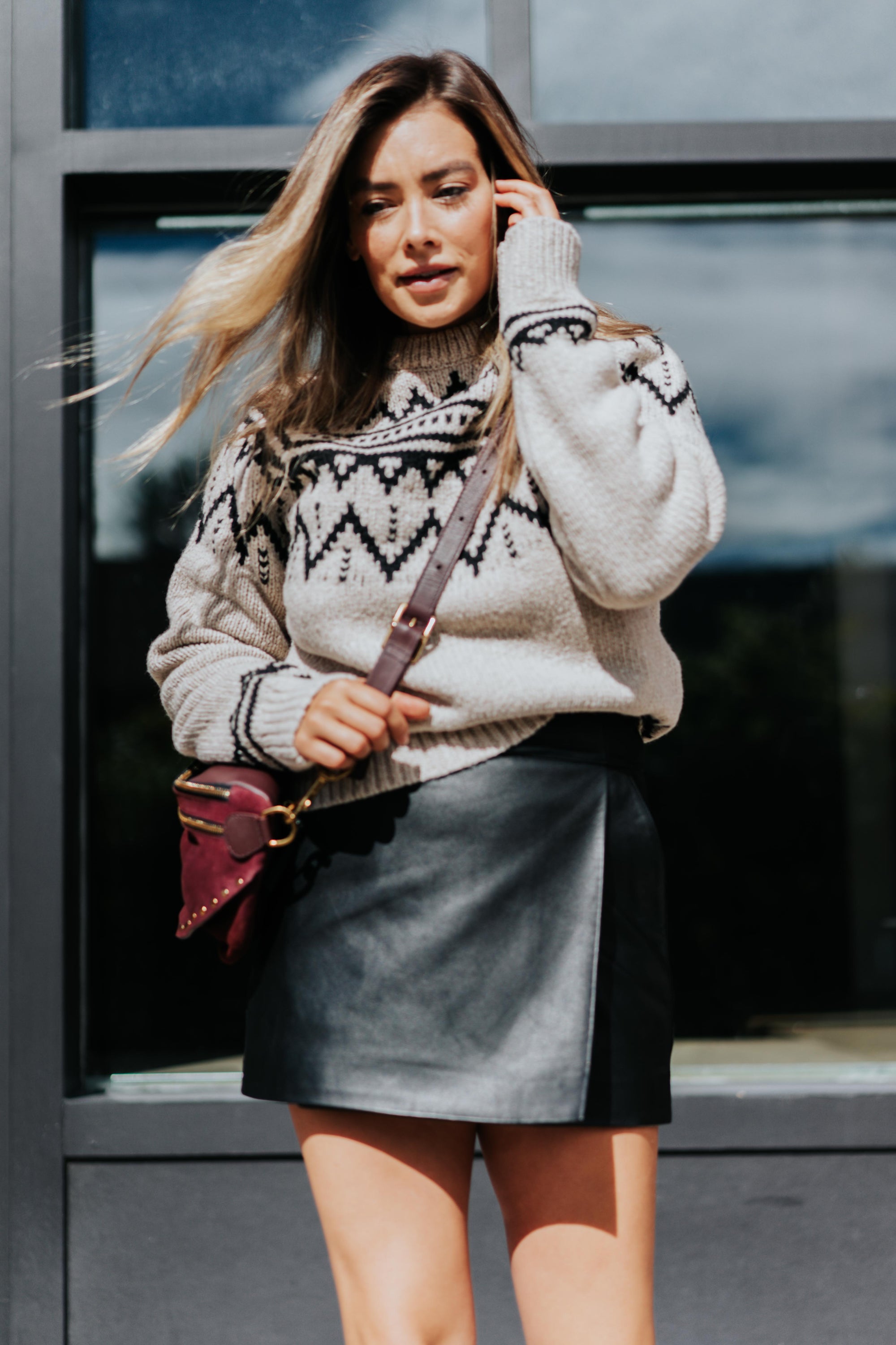 Inez Belt Bag in Zinfandel by Kempton & Co.