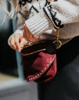 Inez Belt Bag in Zinfandel by Kempton & Co.