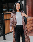 Lexi Car Coat in Leopard by Catherine Gee