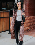 Lexi Car Coat in Leopard by Catherine Gee