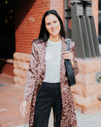 Lexi Car Coat in Leopard by Catherine Gee