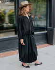 Ruffle Pants in Black by Moyoru
