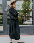 Ruffle Pants in Black by Moyoru