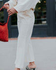 Utility Culotte in Ecru by Smythe