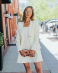Patch Pocket Duchess Blazer in Butter by Smythe