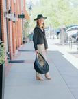 Bowe Bag in Black by Janessa Leone
