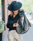 Bowe Bag in Black by Janessa Leone