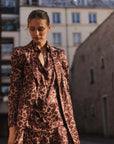 Lexi Car Coat in Leopard by Catherine Gee