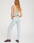 Tissue Scoop Neck Tank in Ice by SPRWMN