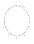 MLS606 Silver Grey Necklace by Marie Laure Chamorel