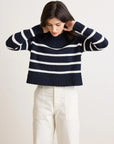 Celeste Crewneck in Navy by Not Monday