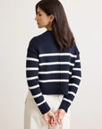 Celeste Crewneck in Navy by Not Monday