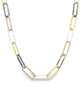 Diamond Cut Mixed Metal Chain by Leela Grace - Haven