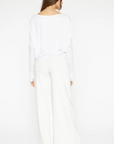 Dancer Top in White by Ripley Rader