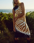 Jodie Dress in Sun Baked Spiral Wash by YFB