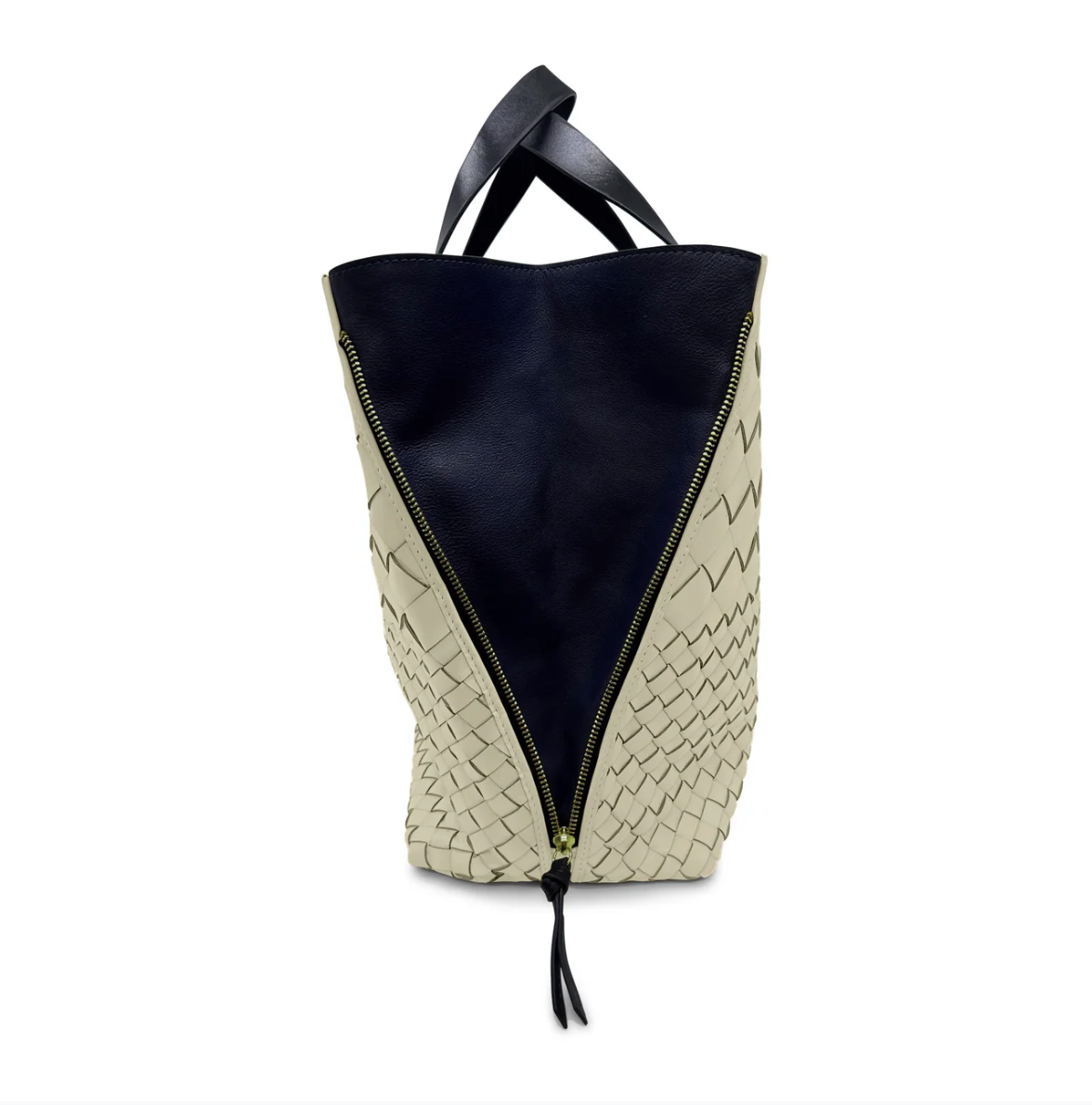 Bantham Tote in Sand Threaded Weave by Kempton & Co.
