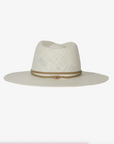 Jude Straw Fedora in Bleach by Janessa Leone