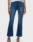 Barbara High-Rise Bootcut Crop in Pleasant by Hudson