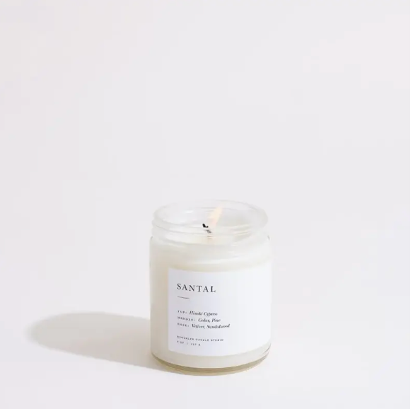 Santal Jar Candle by Brooklyn Candle Studio