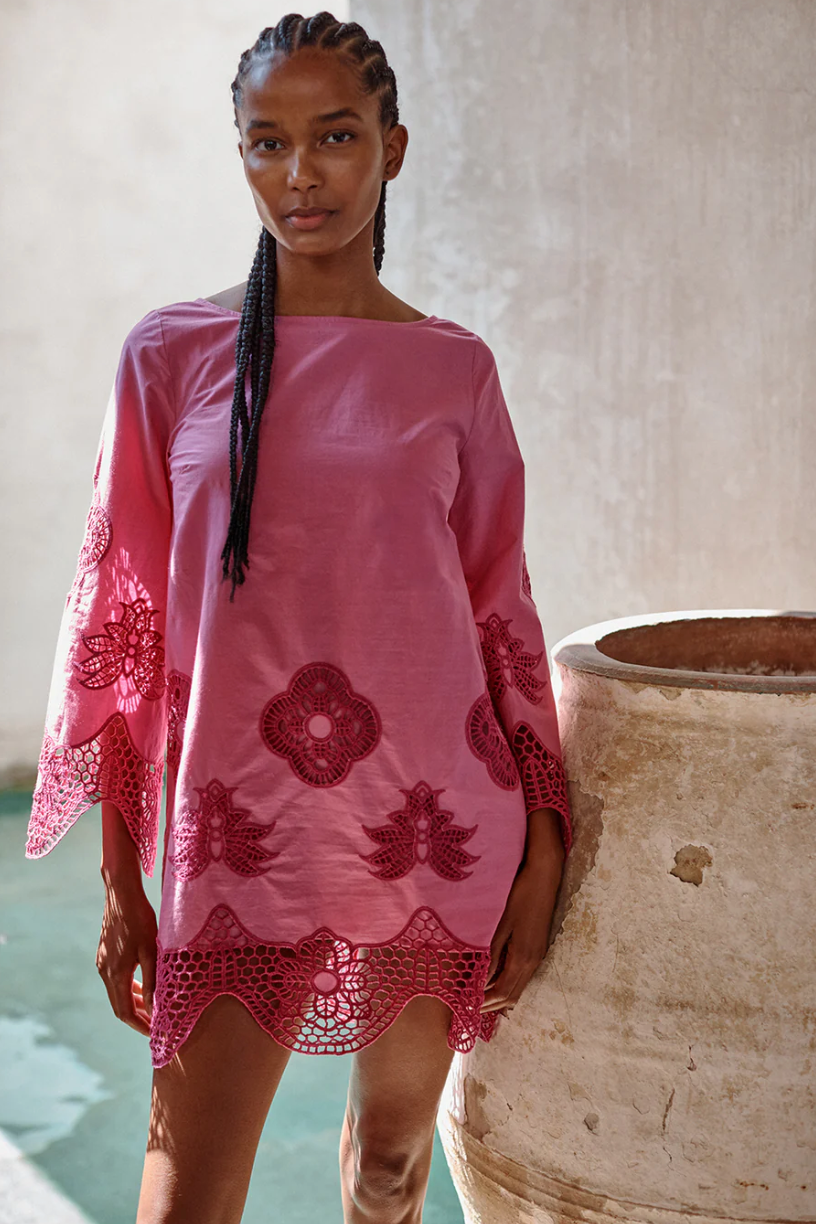 Gallica Dress in Fuchsia by MISA – Haven Gallica Dress in Fuchsia by MISA – Haven