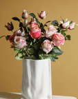 "Le Papier" - White Paper Bag Looking Ceramic Vase