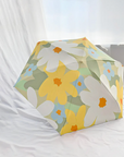 Green "Printemps" Floral Pocket Mini Umbrella