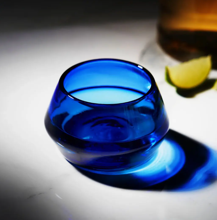 Tequila Copita – Handmade Recycled Glass