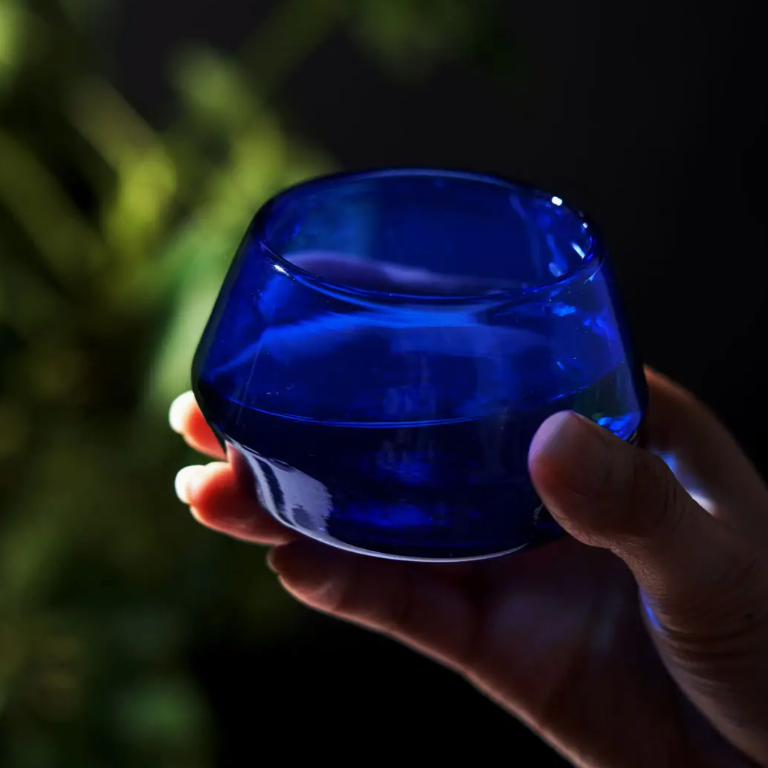 Tequila Copita – Handmade Recycled Glass
