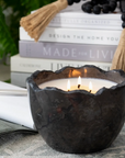Andesite Bowl Candle in Palo Santo Fragrance
