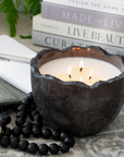 Andesite Bowl Candle in Palo Santo Fragrance