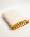 100% Pure Cashmere Reversible Luxury Blanket Travel Throw