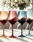 Shatterproof Acrylic Wine Glasses- Set of 4