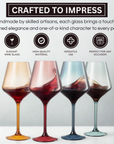 Shatterproof Acrylic Wine Glasses- Set of 4