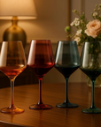 Shatterproof Acrylic Wine Glasses- Set of 4