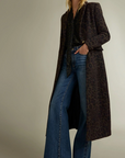 Julia Printed Wool Blend Coat by Ramy Brook