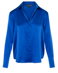 Daria French Blouse in Lapis Blue by Catherine Gee