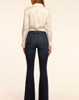 Helena High-Rise Flare Jean in Dark Rinse by Ramy Brook