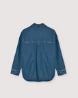 Tencel Woman Shirt in Blue Denim by The New Society