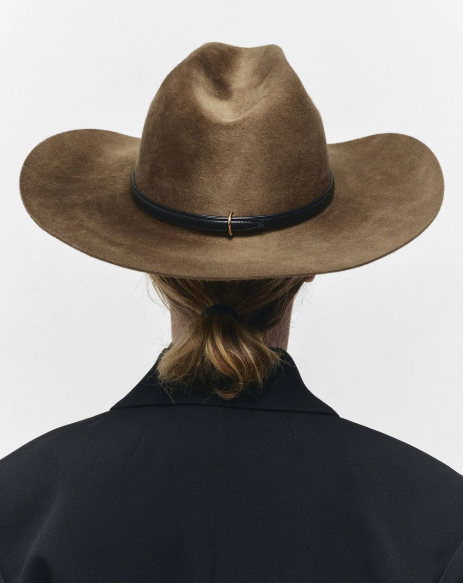 Nash Wool Fedora in Camel by Janessa Leone
