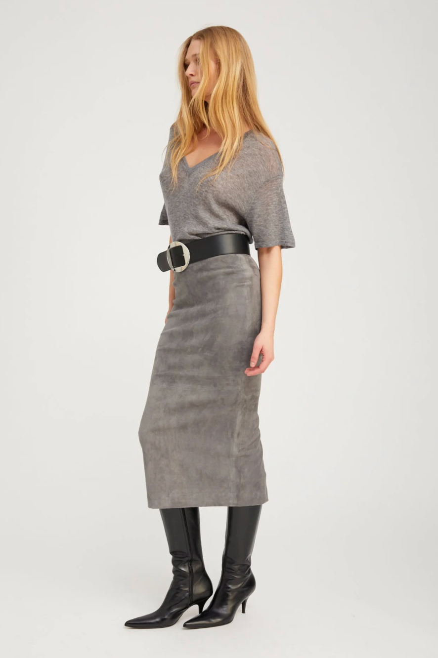Tube Skirt in Castle Grey by SPRWMN