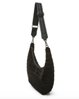 Moonstruck Bag in Black Suede by Think Royln