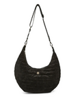 Moonstruck Bag in Black Suede by Think Royln