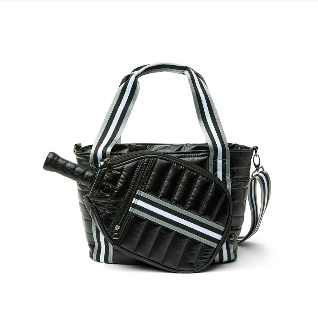 Ace of the Court Pickleball Bag in Pearl Black by Think Royln / Haven